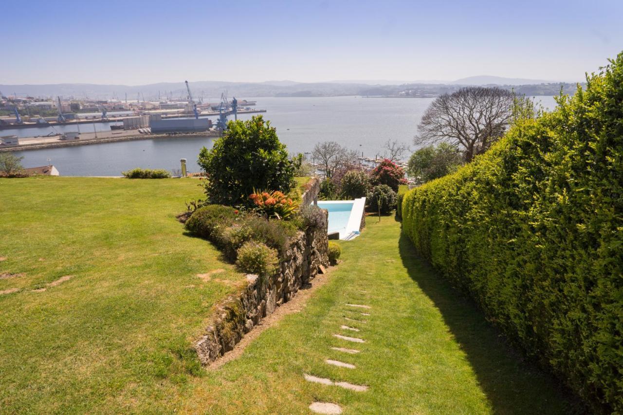 Apartamento Con Piscina Y Excelentes Vistas Ferrol Extérieur photo