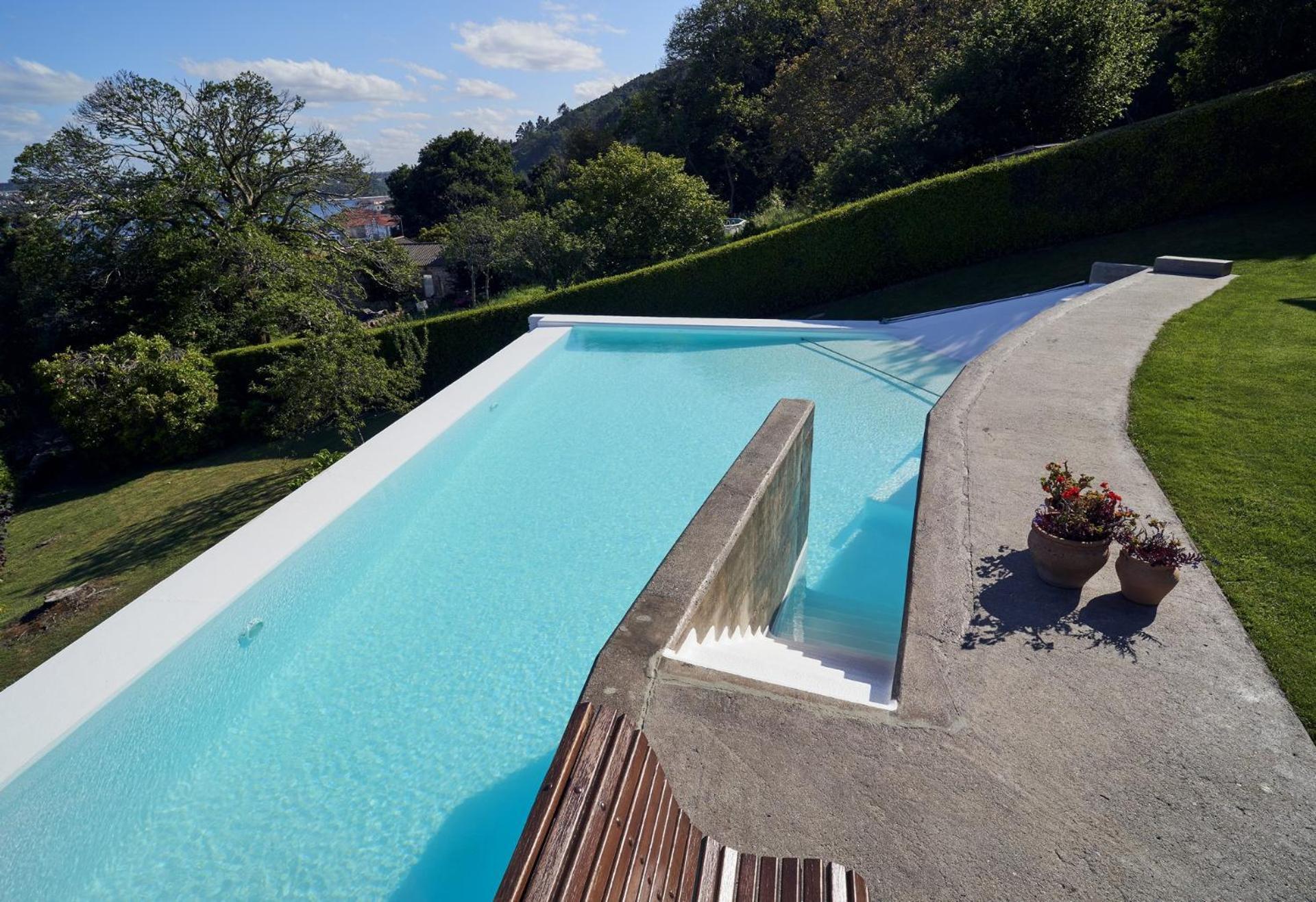 Apartamento Con Piscina Y Excelentes Vistas Ferrol Extérieur photo