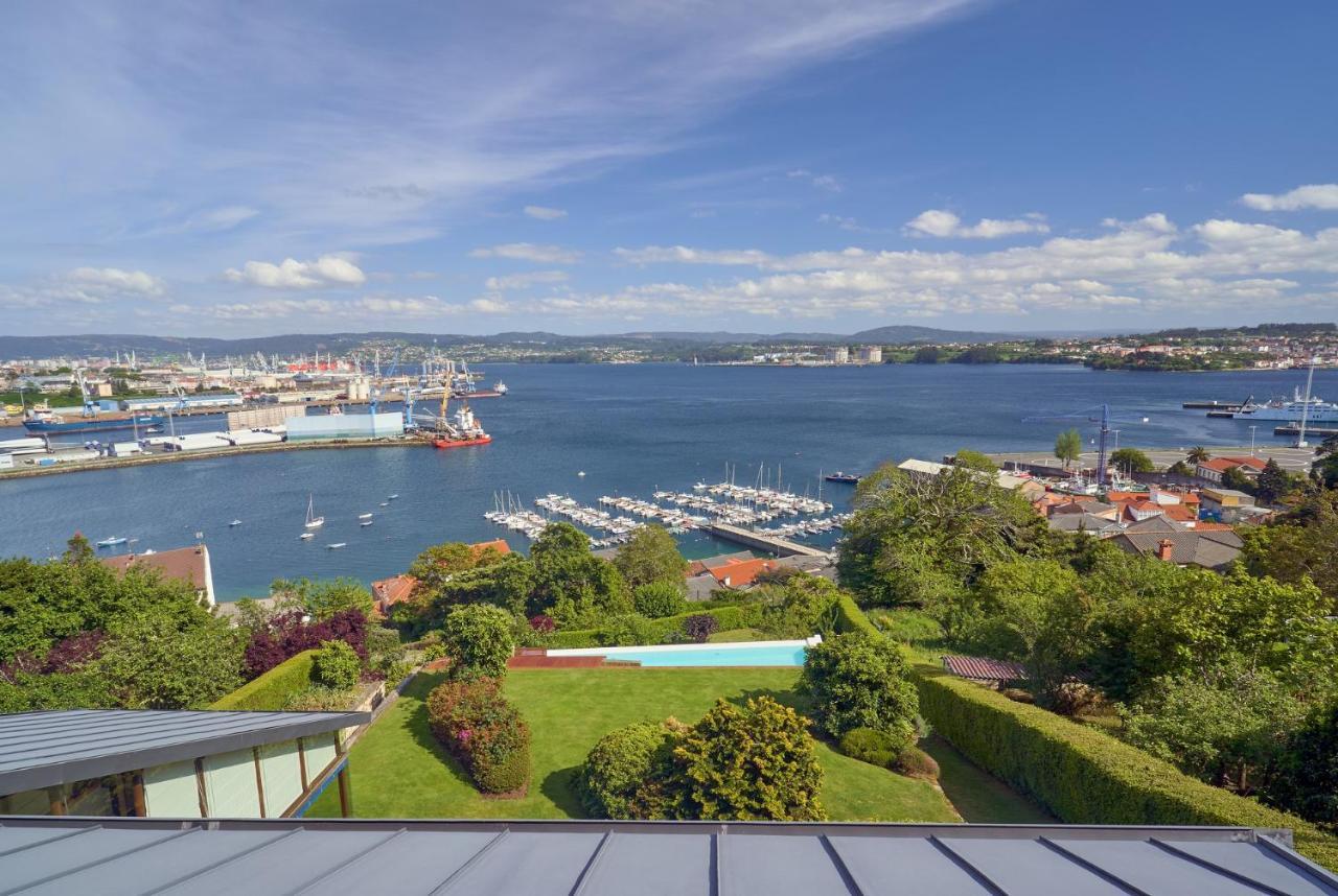 Apartamento Con Piscina Y Excelentes Vistas Ferrol Extérieur photo